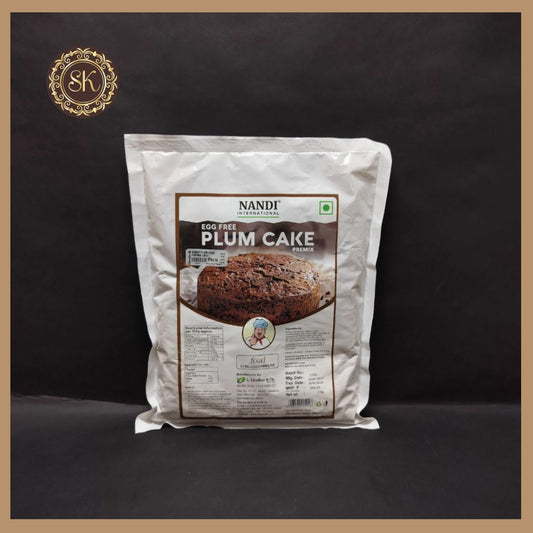 Plum cake premix | Easy Christmas Cake Mix | Veg Plum Cake Premix | Nandi - (Pack 1kg)