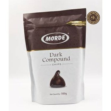 Dark compound chips- Morde 500gms Sweetkraft | Baking supplies