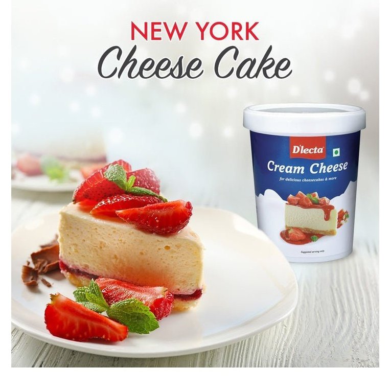 Cream cheese - D'lecta 1kg Sweetkraft | Baking supplies