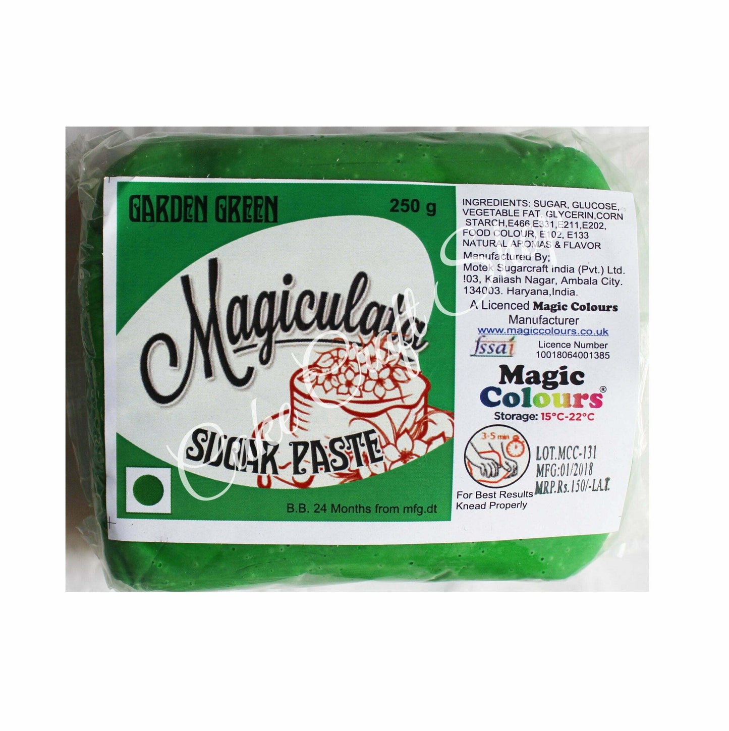 Garden Green Fondant - Magic Sweetkraft | Baking supplies