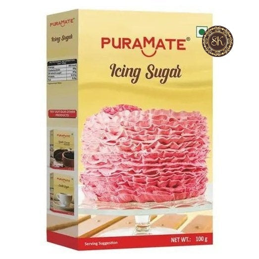 Icing sugar - Puramate 100gms Sweetkraft | Baking supplies