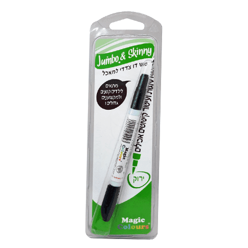 Jumbo & Skinny Edible Marker Green Sweetkraft | Baking supplies