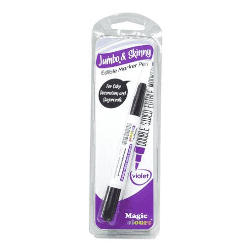 Jumbo & Skinny - Edible Marker Violet Sweetkraft | Baking supplies