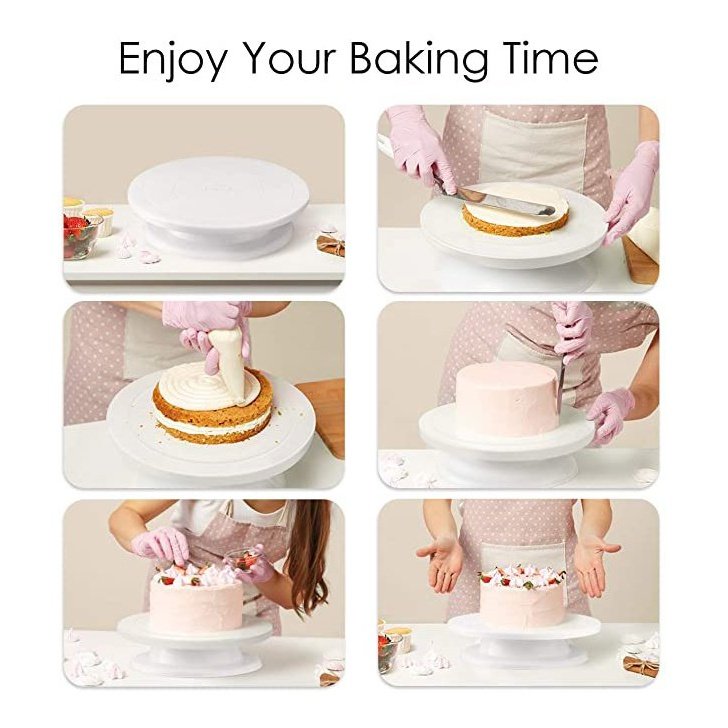 Plastic Turn Table Sweetkraft | Baking supplies