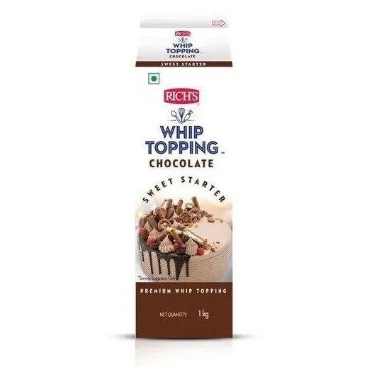 Rich chocolate whip topping Sweetkraft | Baking supplies