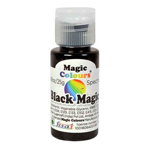 Spectral Mini - Gel Colours Black Magic Sweetkraft | Baking supplies