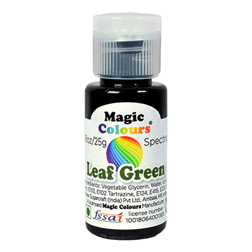 Spectral Mini - Gel Colours Leaf Green Sweetkraft | Baking supplies