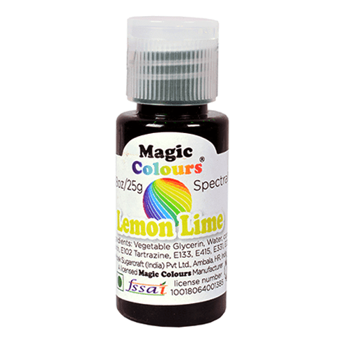 Spectral Mini - Gel Colours Lemon Lime Sweetkraft | Baking supplies