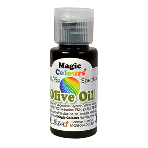 Spectral Mini - Gel Colours Olive Oil Sweetkraft | Baking supplies