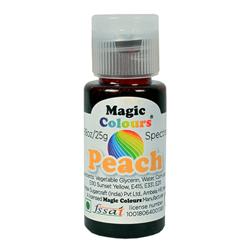 Spectral Mini - Gel Colours Peach Sweetkraft | Baking supplies