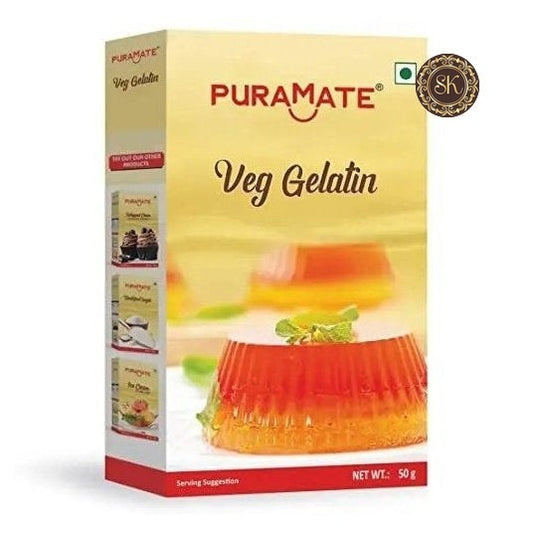 Veg gelatin - Puramate 50gms Sweetkraft | Baking supplies