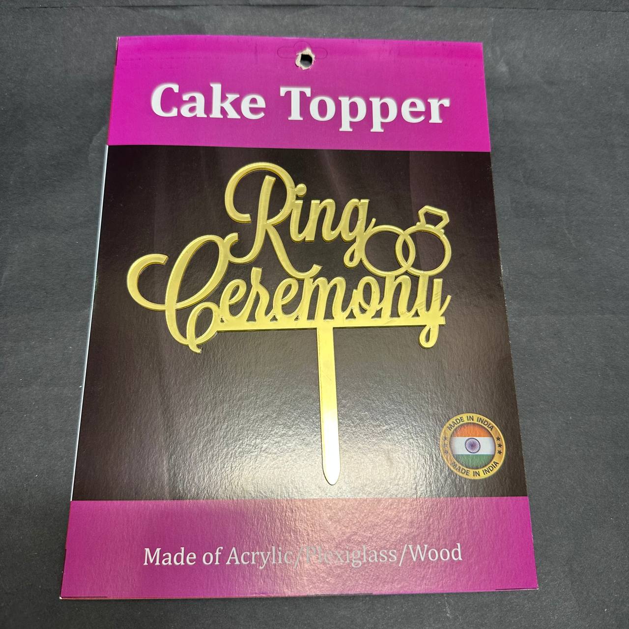 Topper the World Cake Toppers
