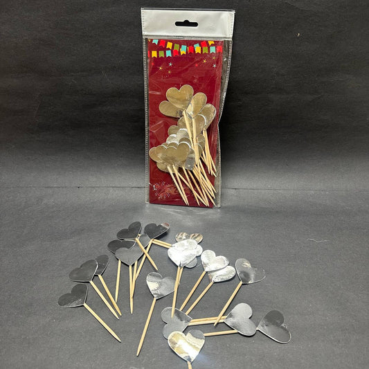 Heart Toothpick Toppers Sweetkraft | Baking supplies