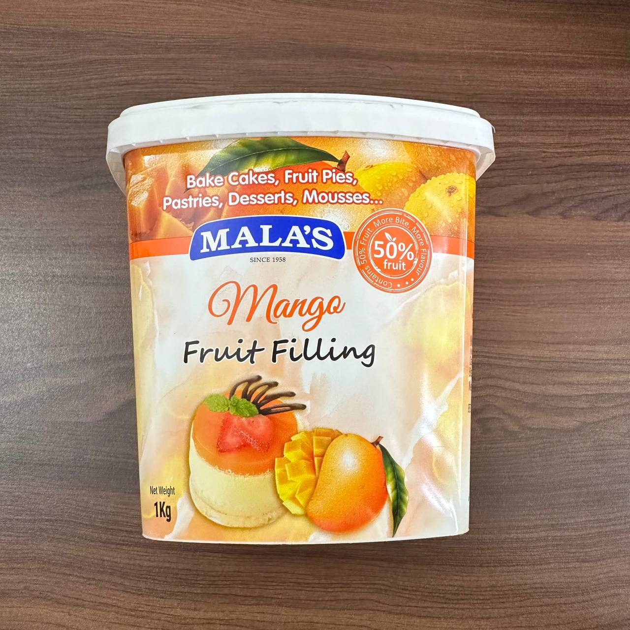 Mango fruit filling - Mala's Sweetkraft | Baking supplies