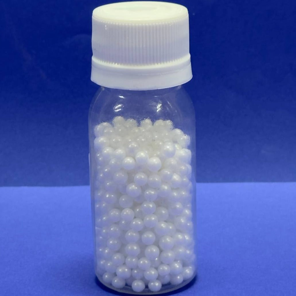 White Imported Pearls (Edible) Sweetkraft | Baking supplies