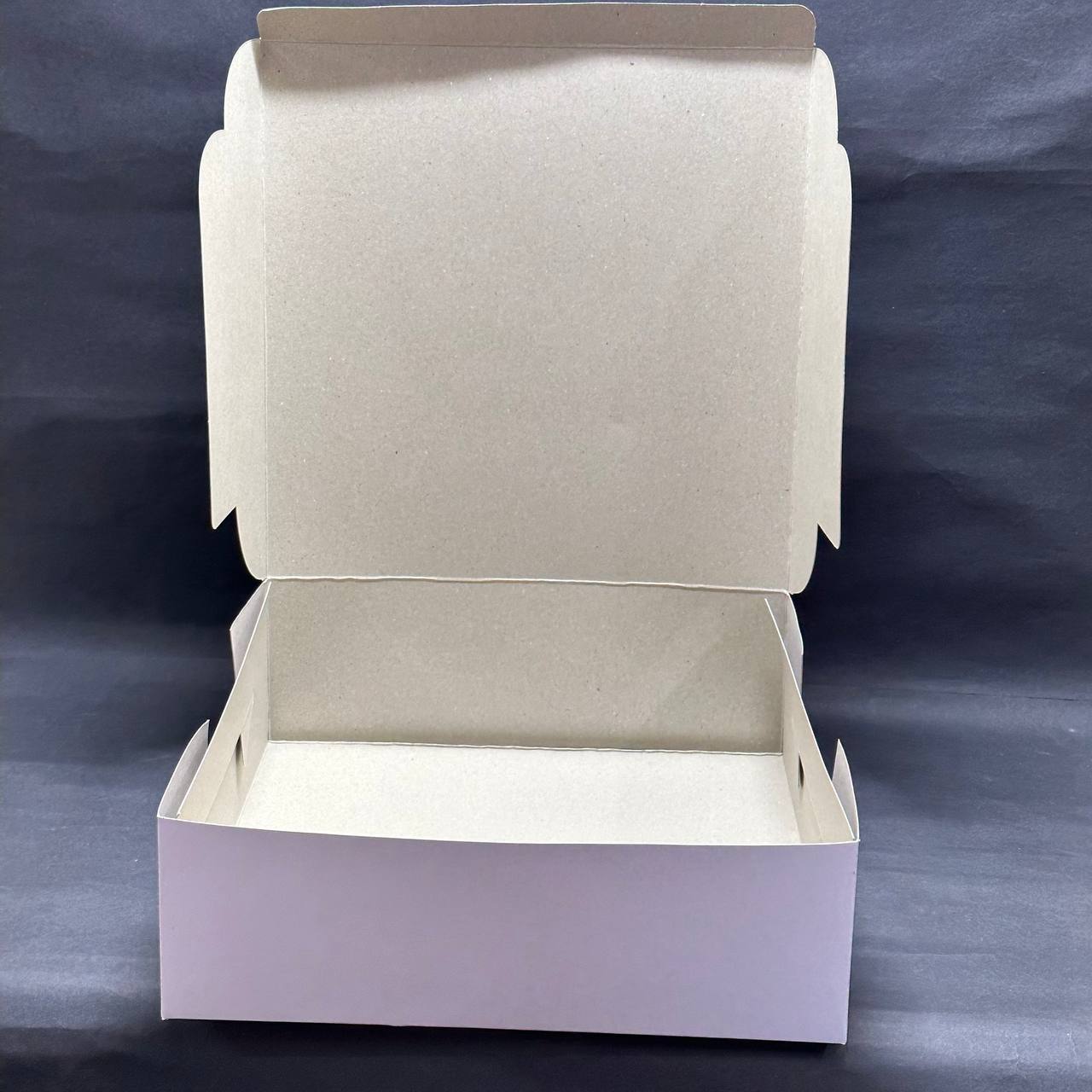Duplex box white 14*14*4 Sweetkraft | Baking supplies