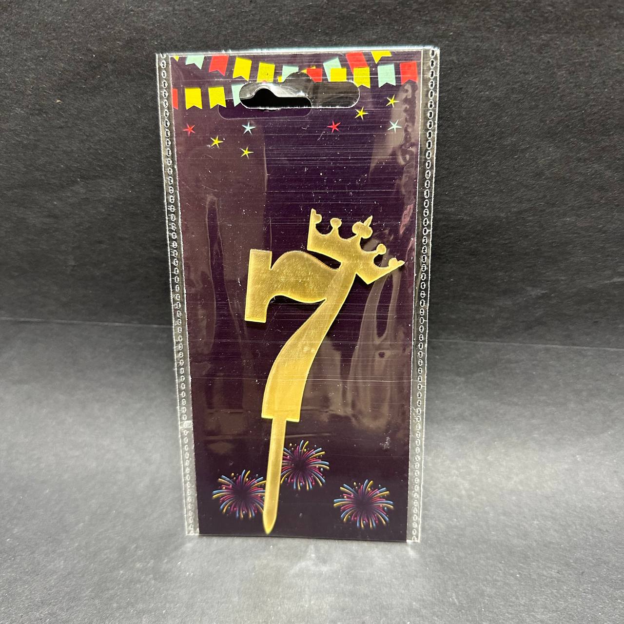 Number Cake Topper 4 Inch Sweetkraft | Baking supplies